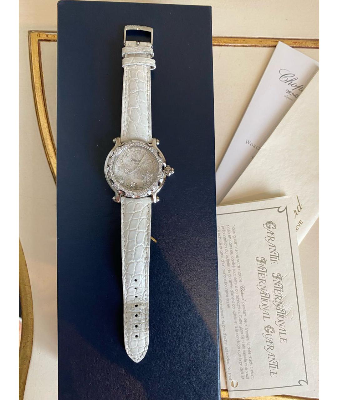 CHOPARD Часы из белого золота, фото 8