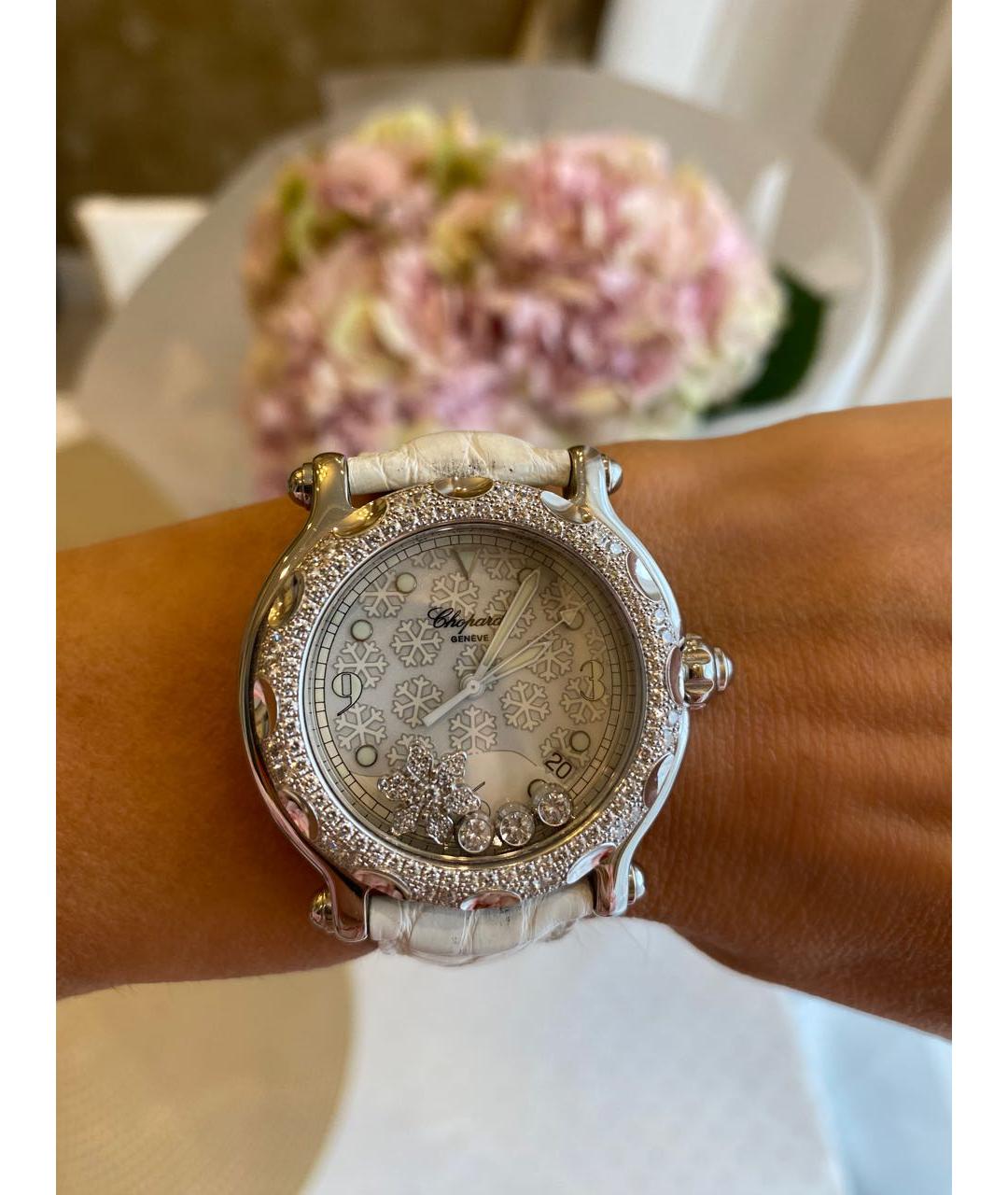 CHOPARD Часы из белого золота, фото 4
