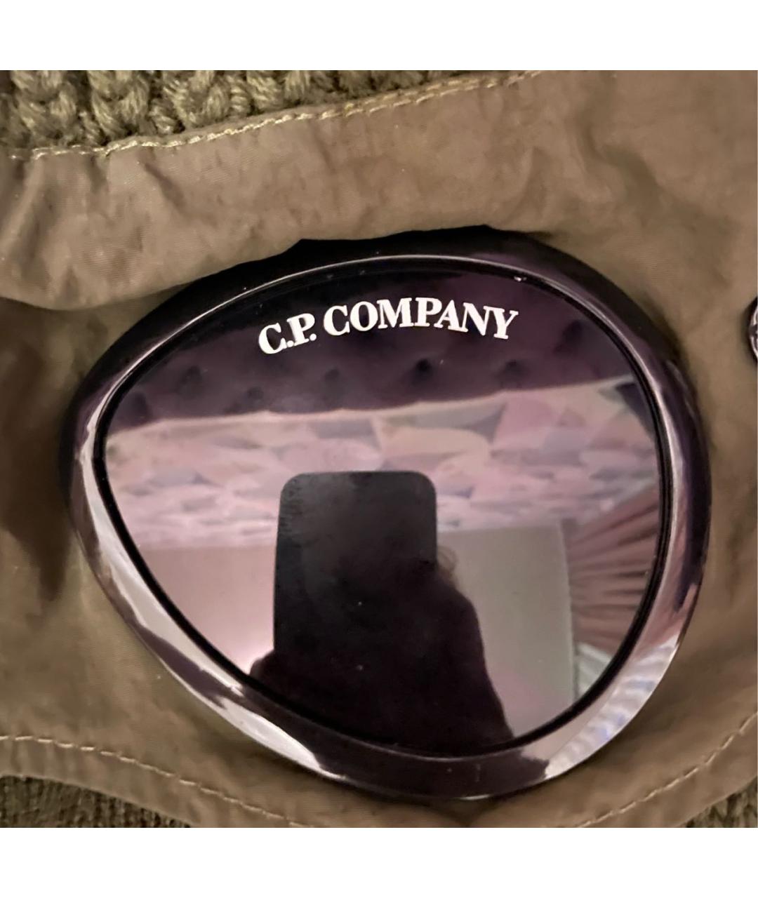 CP COMPANY Хаки шерстяная шапка, фото 3