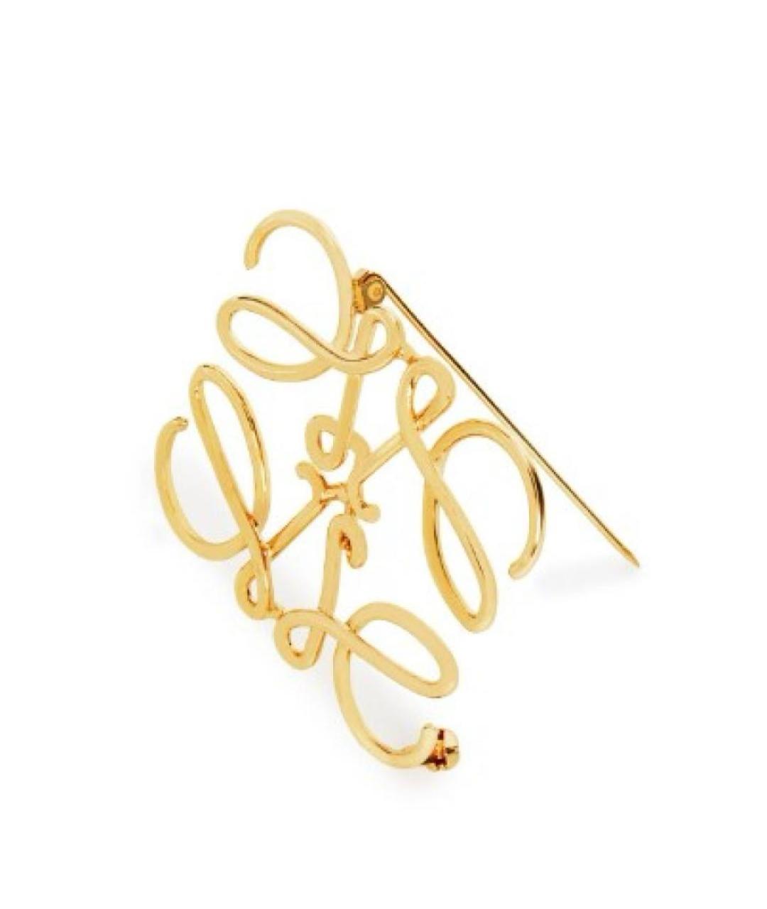 LOEWE Золотая латунная булавка / брошь, фото 2