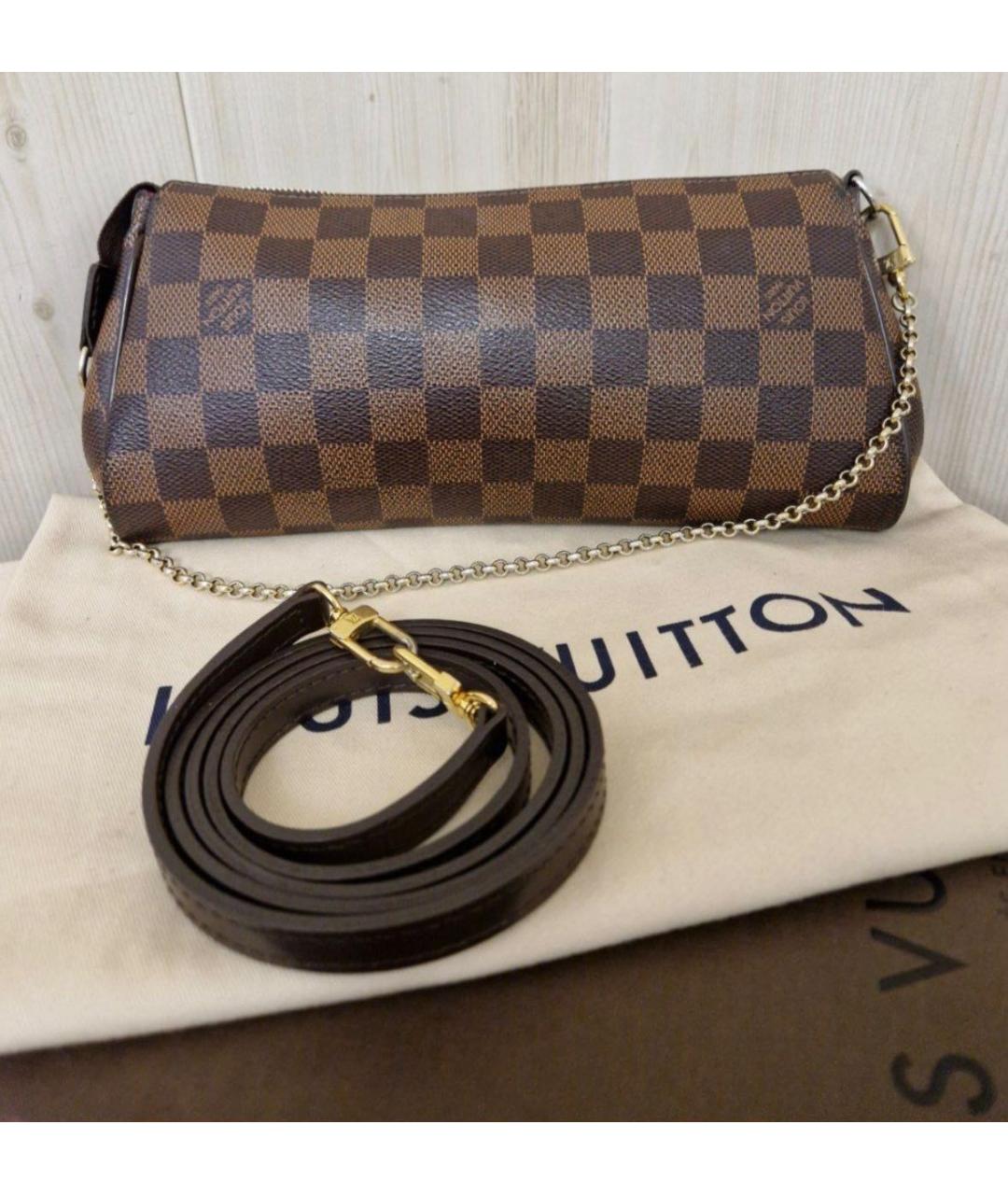 LOUIS VUITTON Коричневая сумка через плечо, фото 3