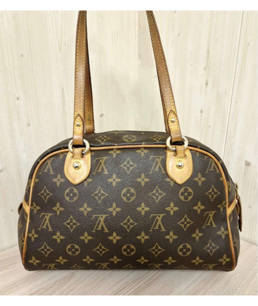 LOUIS VUITTON Коричневая сумка через плечо, фото 3