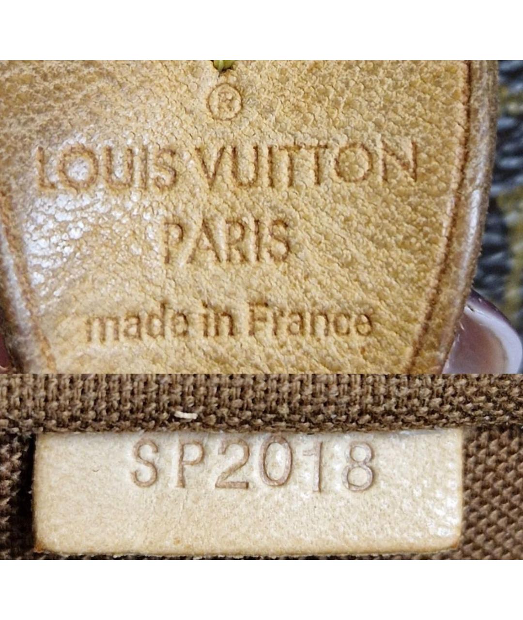 LOUIS VUITTON Коричневая сумка через плечо, фото 8