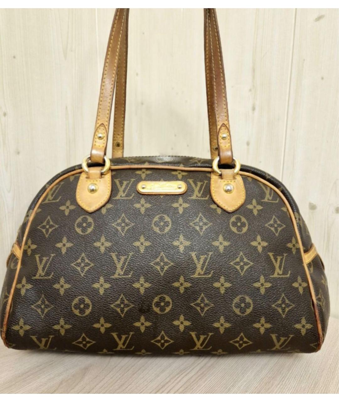 LOUIS VUITTON Коричневая сумка через плечо, фото 9