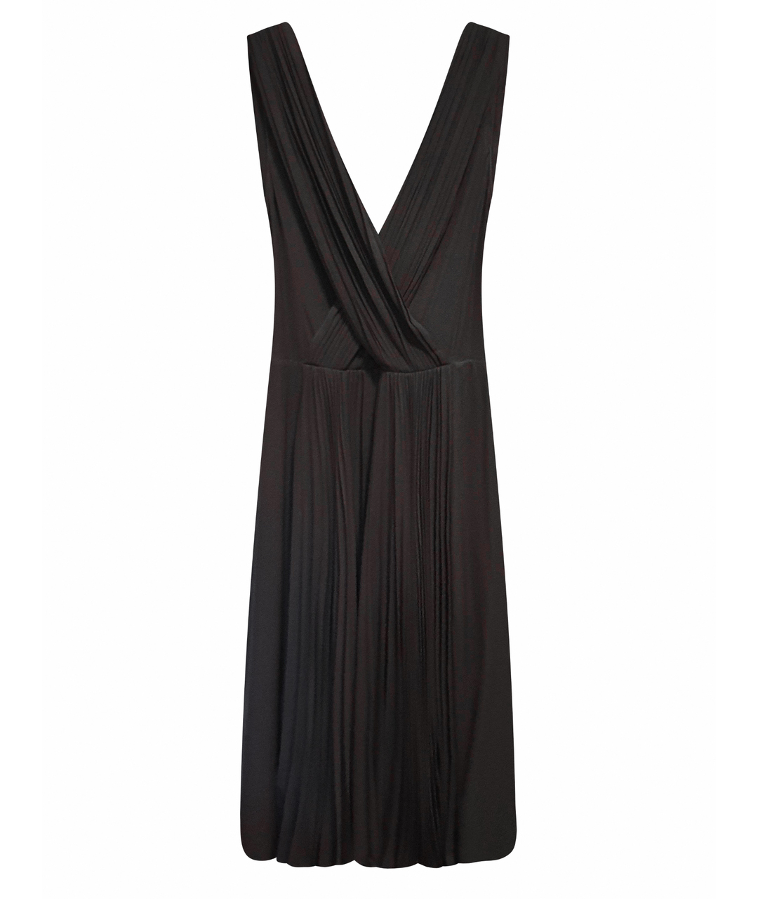 DICE KAYEK Черное шелковое вечернее платье, фото 1