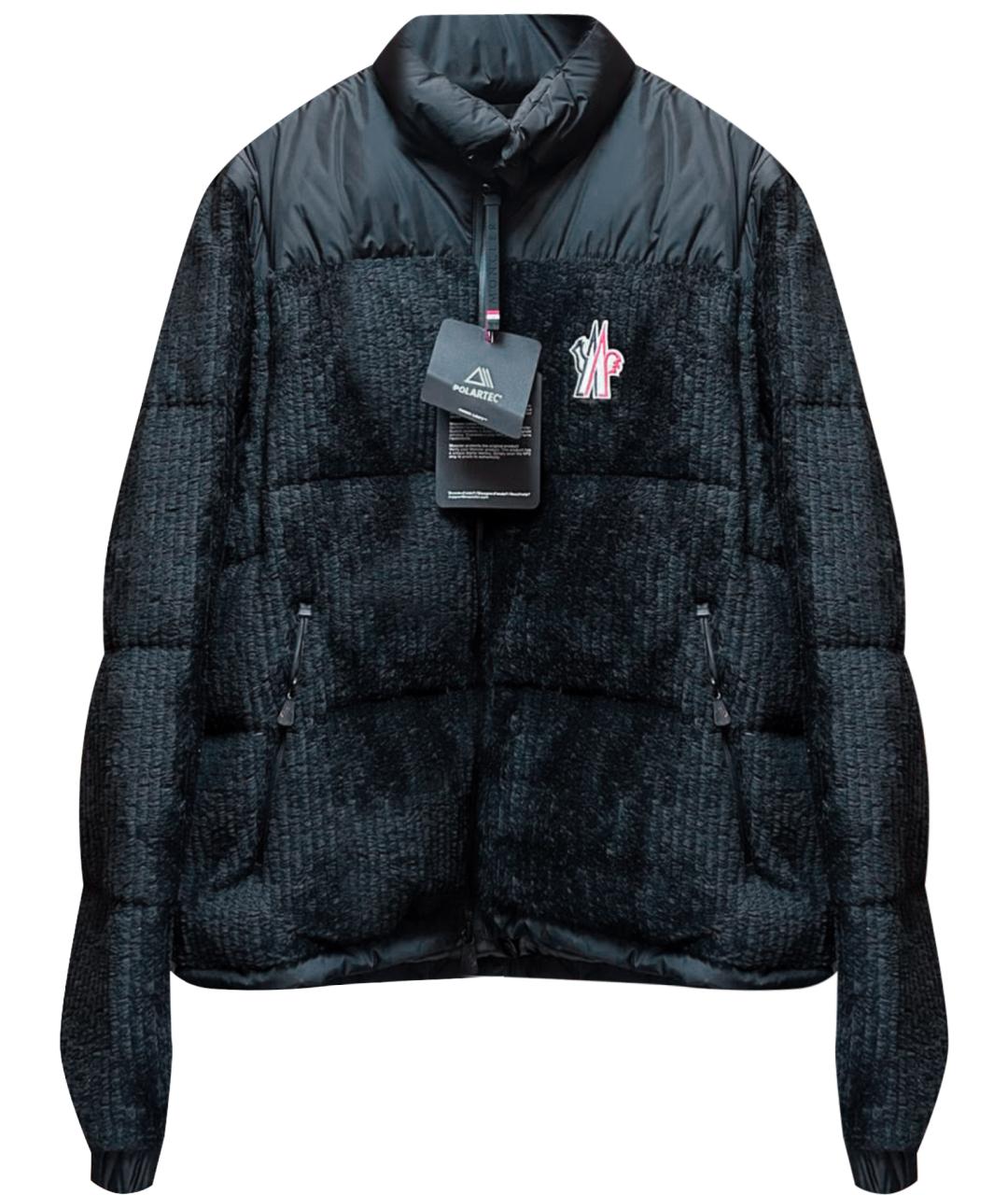 MONCLER GRENOBLE Черный пуховик, фото 1