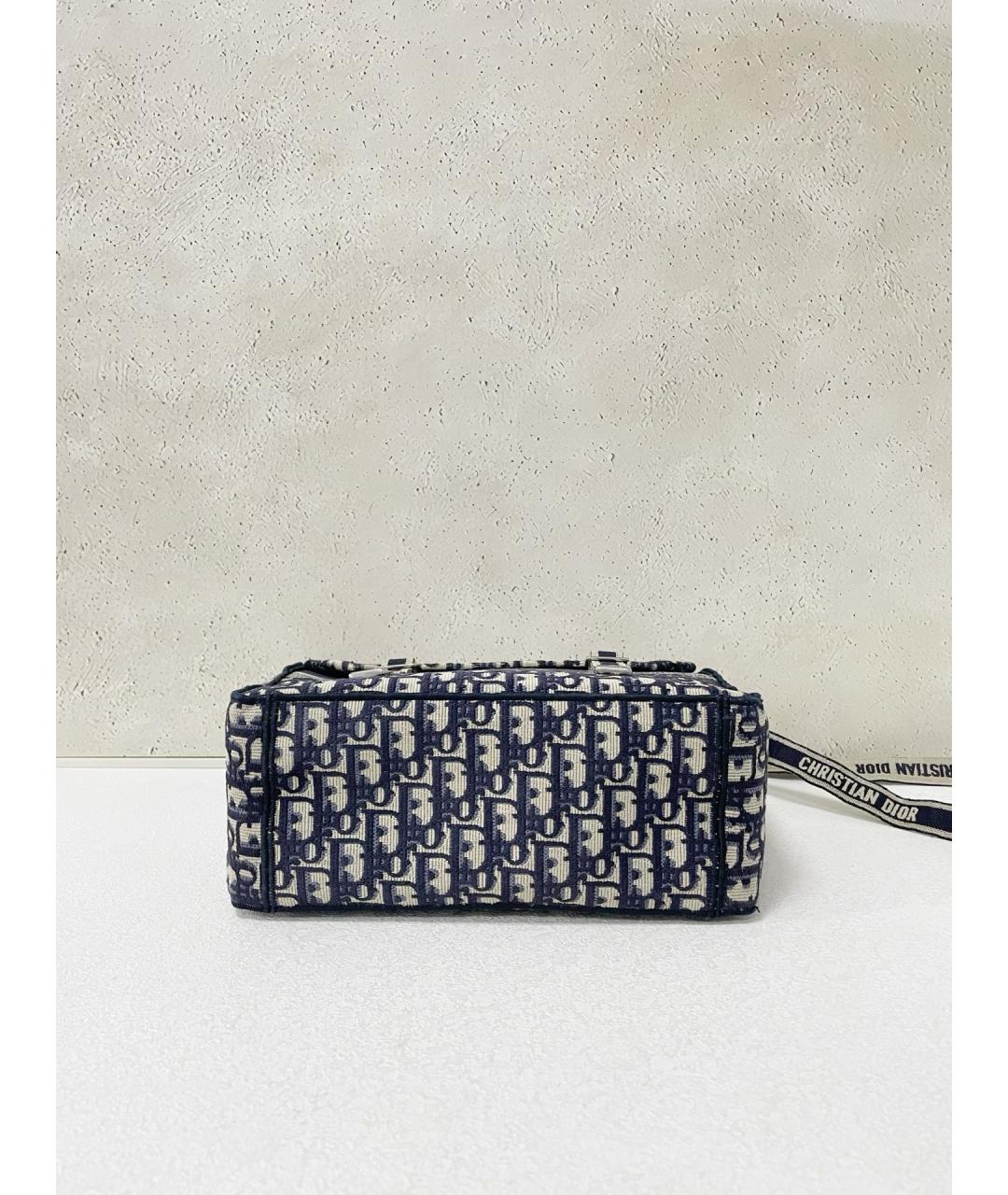 CHRISTIAN DIOR Голубая сумка через плечо, фото 6