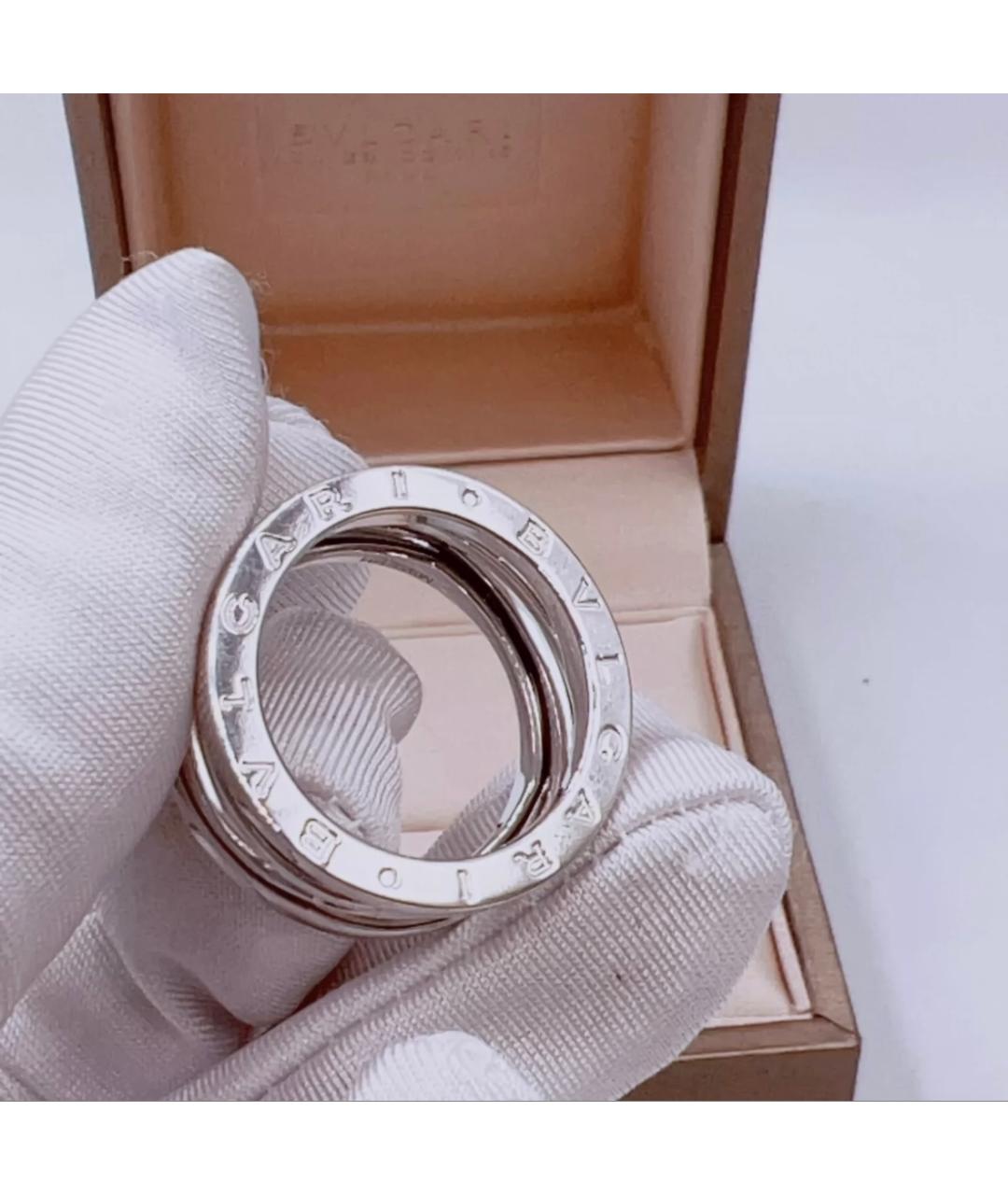 BVLGARI Серебряное кольцо из белого золота, фото 5