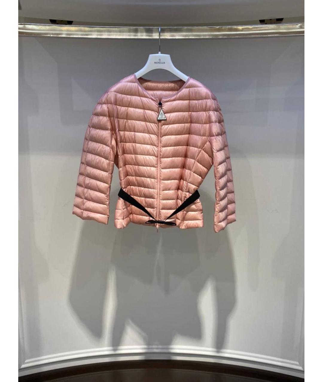 MONCLER Розовая куртка, фото 4