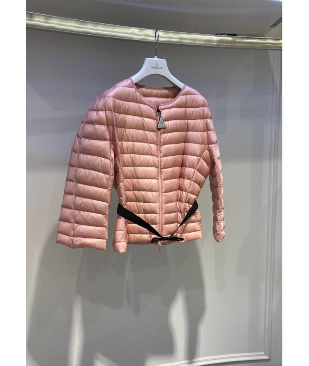 MONCLER Розовая куртка, фото 3
