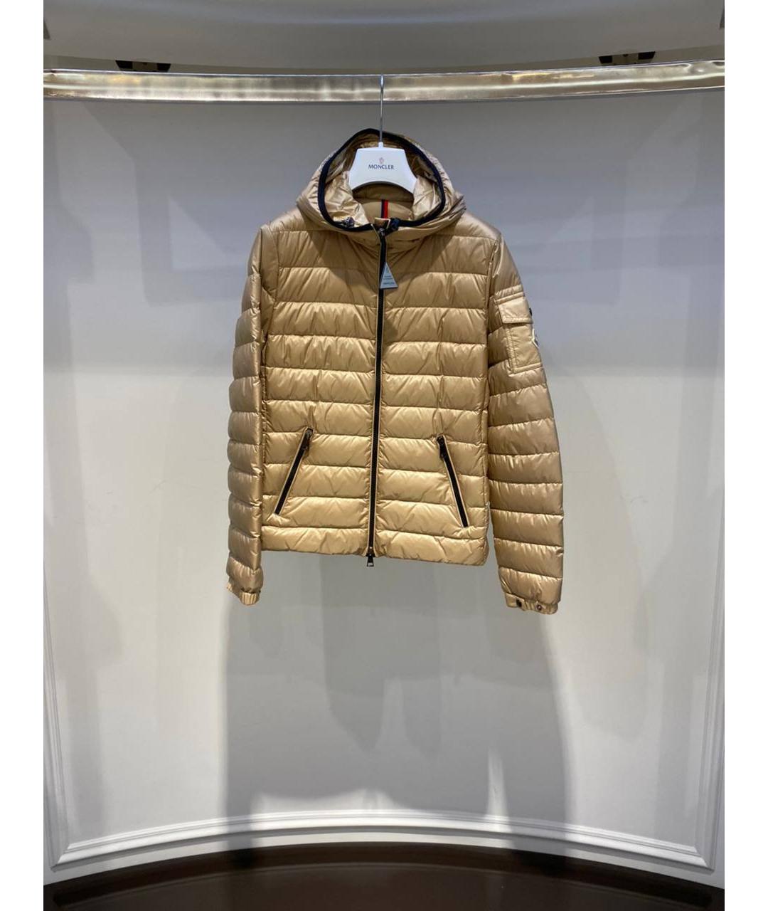 MONCLER Бежевая куртка, фото 3