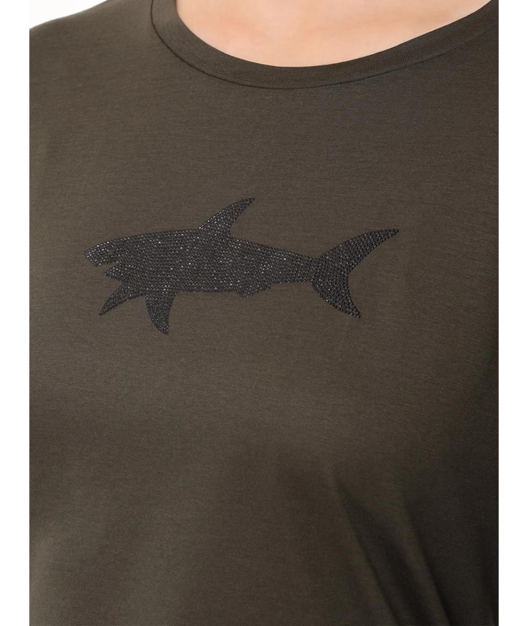 PAUL & SHARK Зеленая майка, фото 5