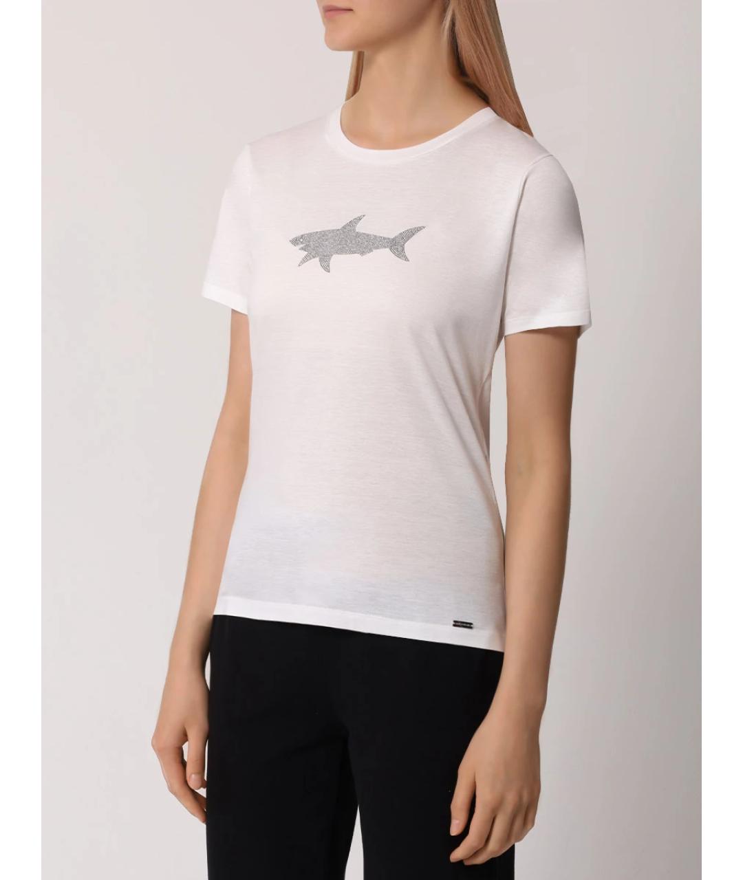 PAUL & SHARK Белая футболка, фото 4