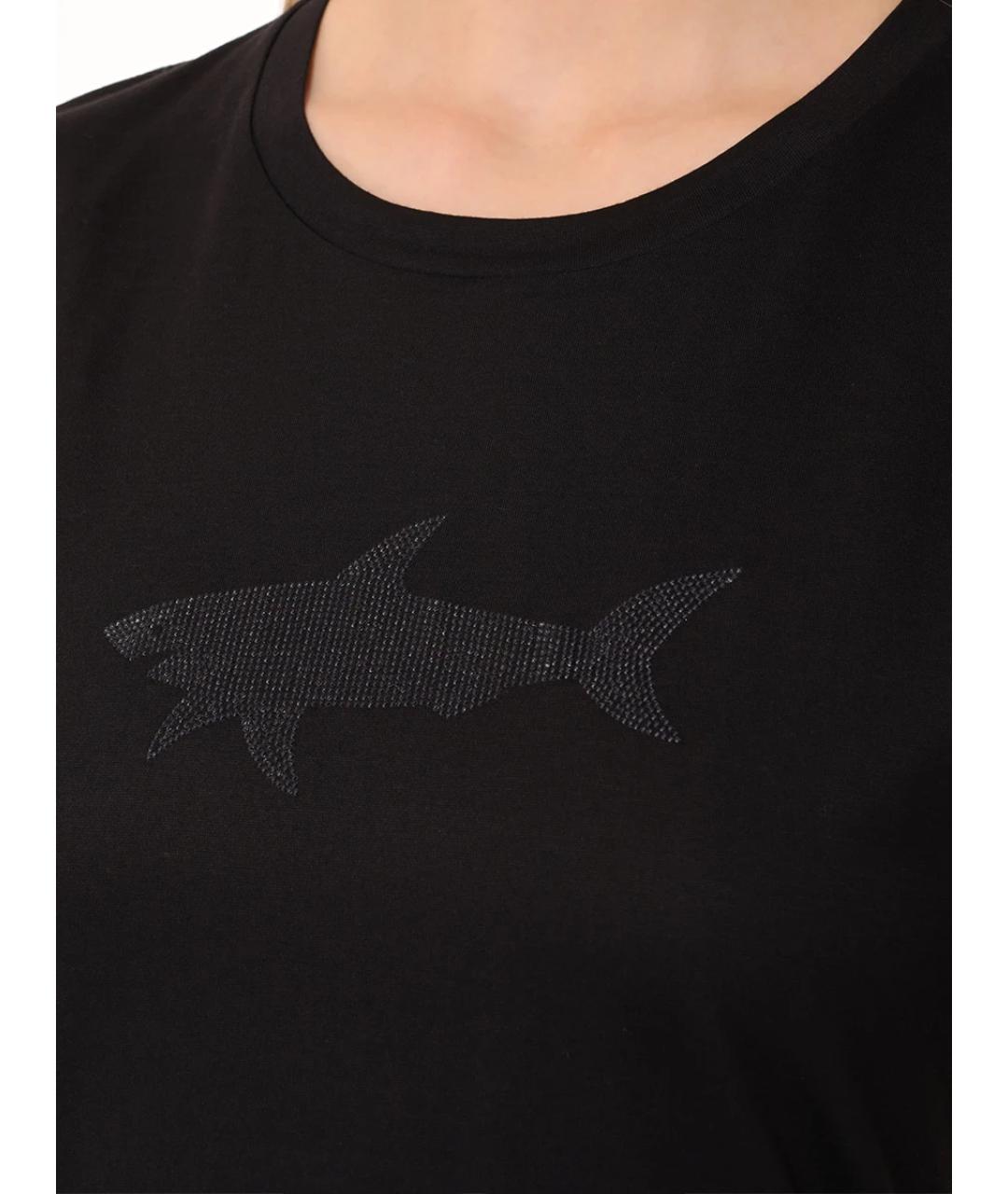 PAUL & SHARK Черная футболка, фото 5