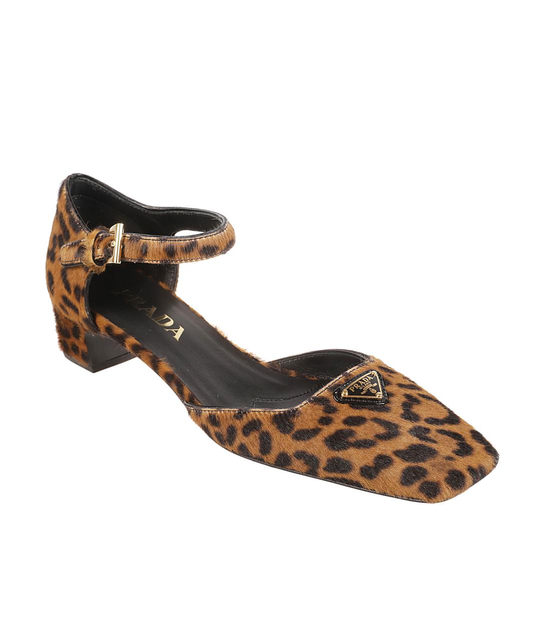 PRADA Мульти кожаные туфли, фото 2