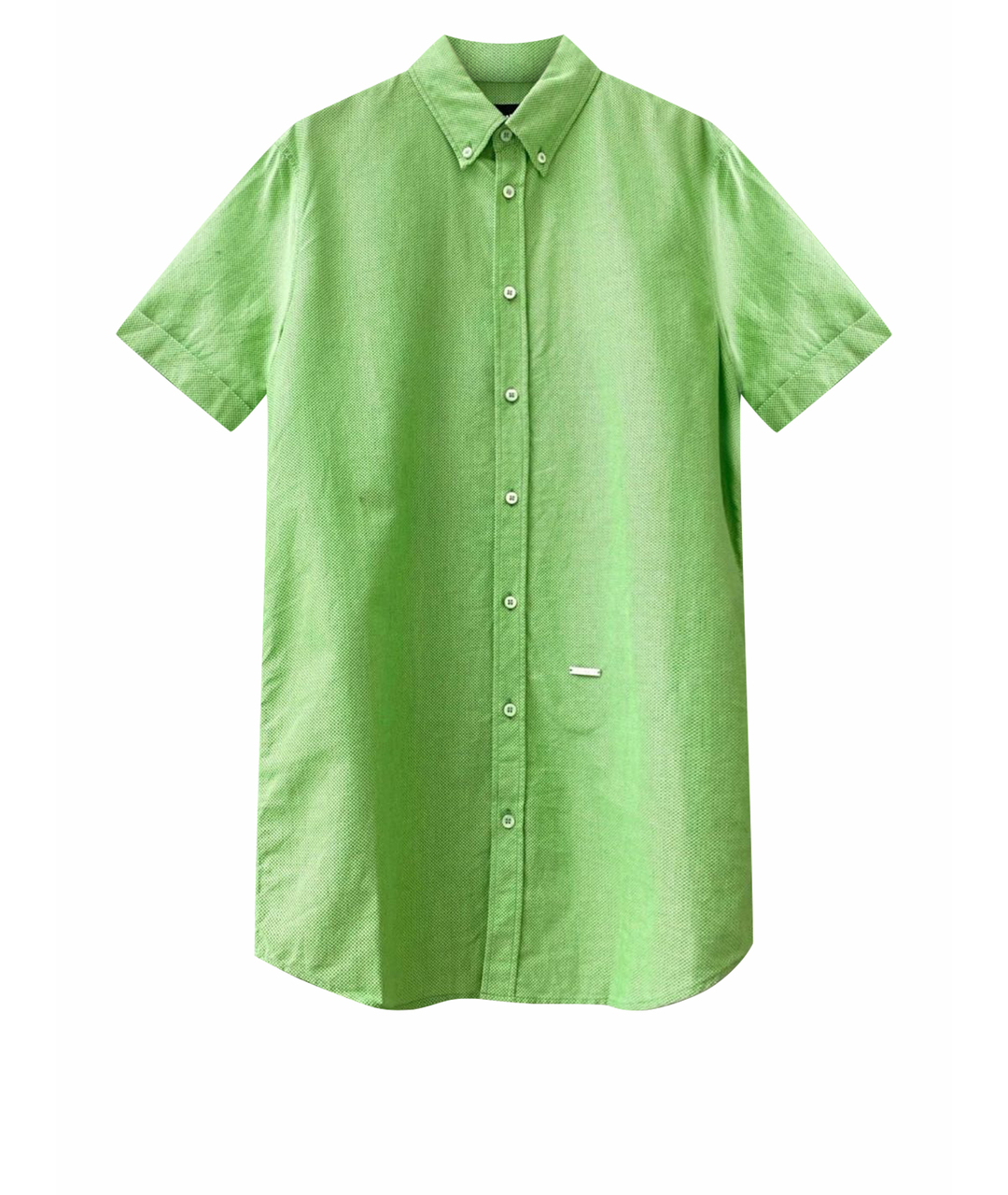 DSQUARED2 Зеленая хлопковая кэжуал рубашка, фото 1