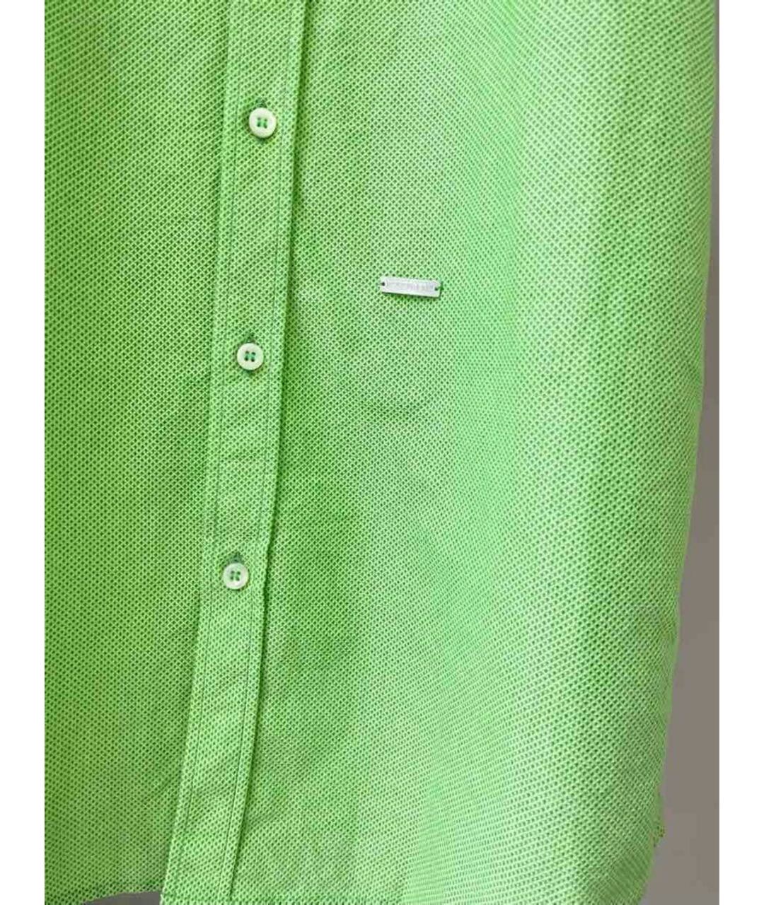 DSQUARED2 Зеленая хлопковая кэжуал рубашка, фото 4