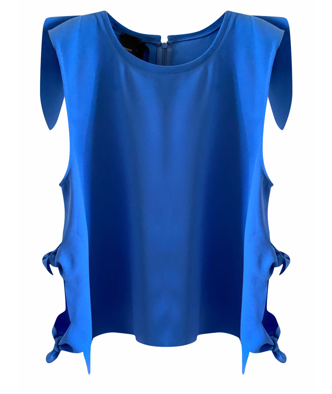PINKO Голубая полиэстеровая рубашка, фото 1