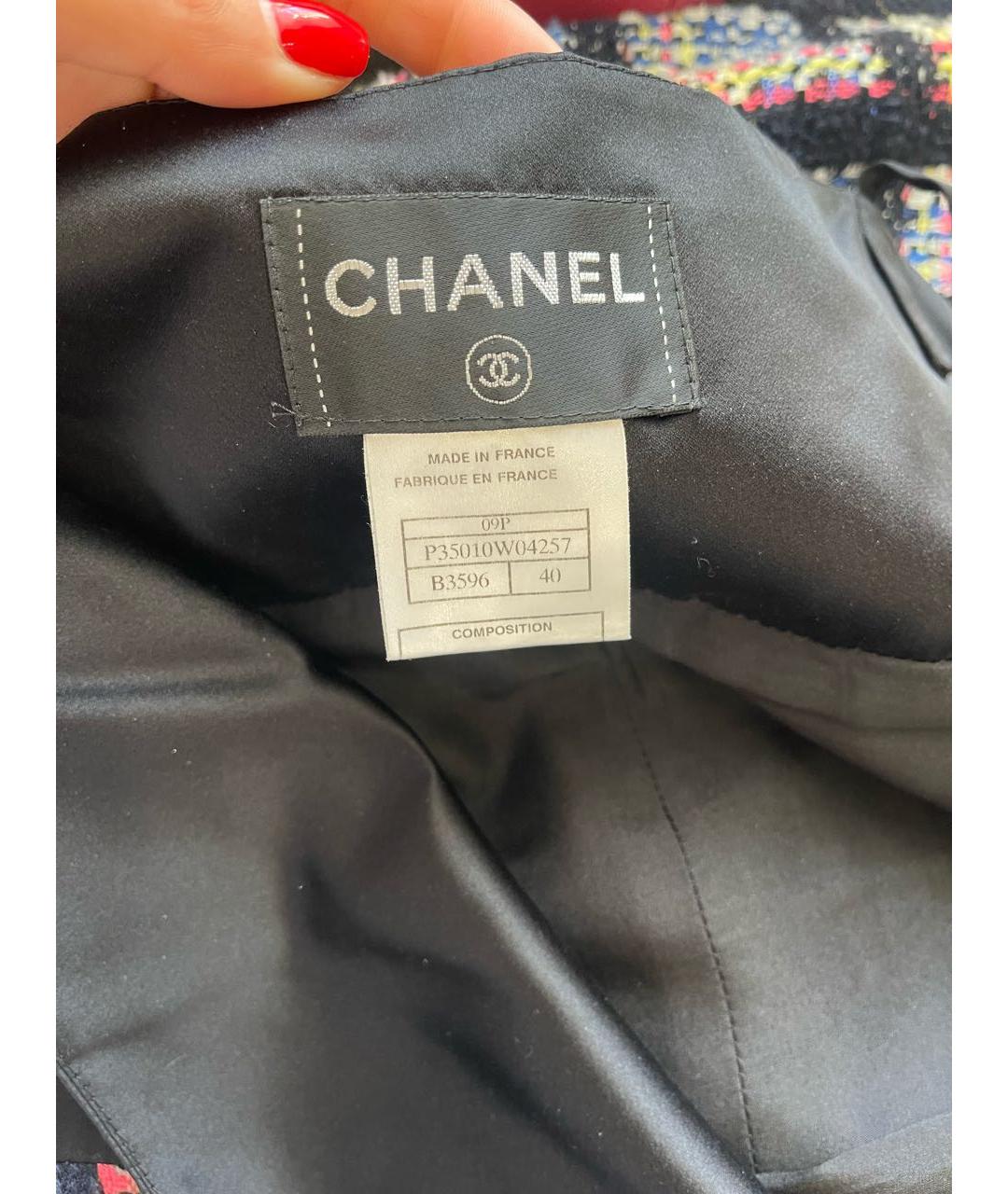 CHANEL Мульти твидовый костюм с юбками, фото 3