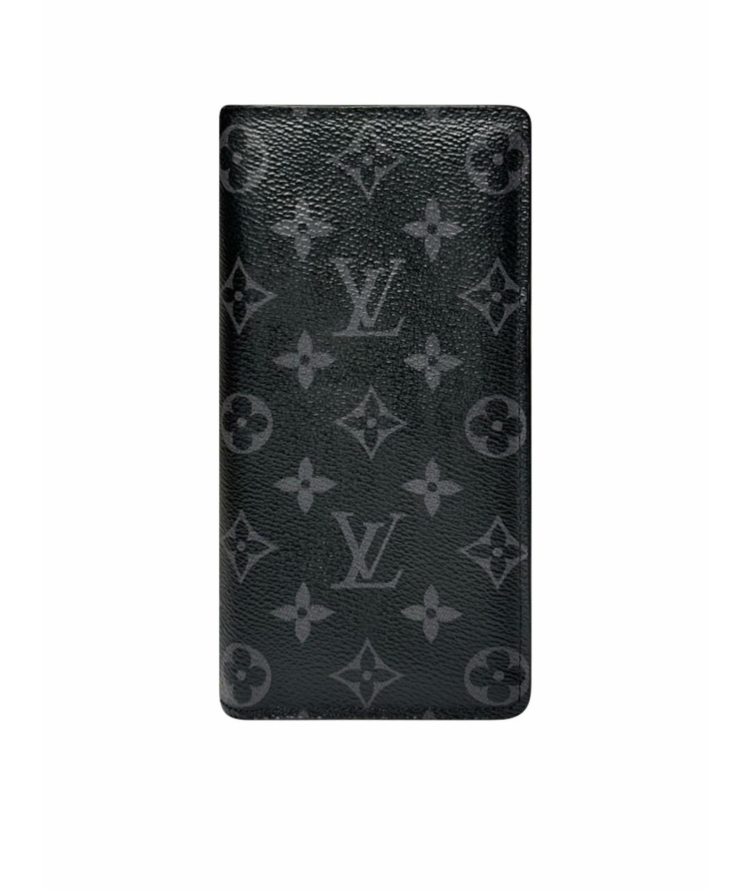 LOUIS VUITTON Антрацитовый кошелек, фото 1