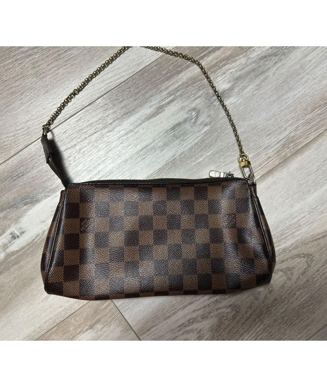 LOUIS VUITTON Коричневая сумка через плечо, фото 5