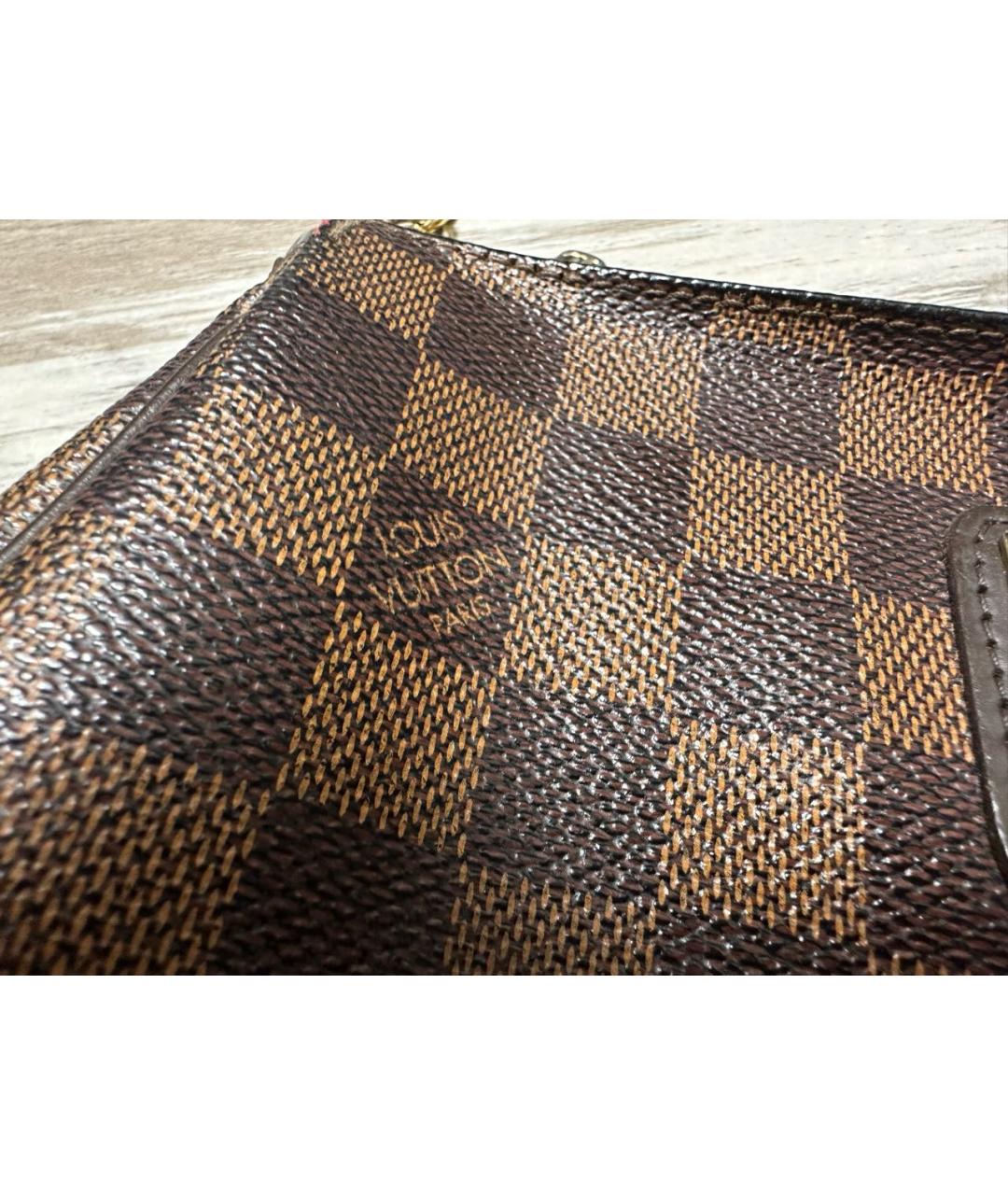 LOUIS VUITTON Коричневая сумка через плечо, фото 3