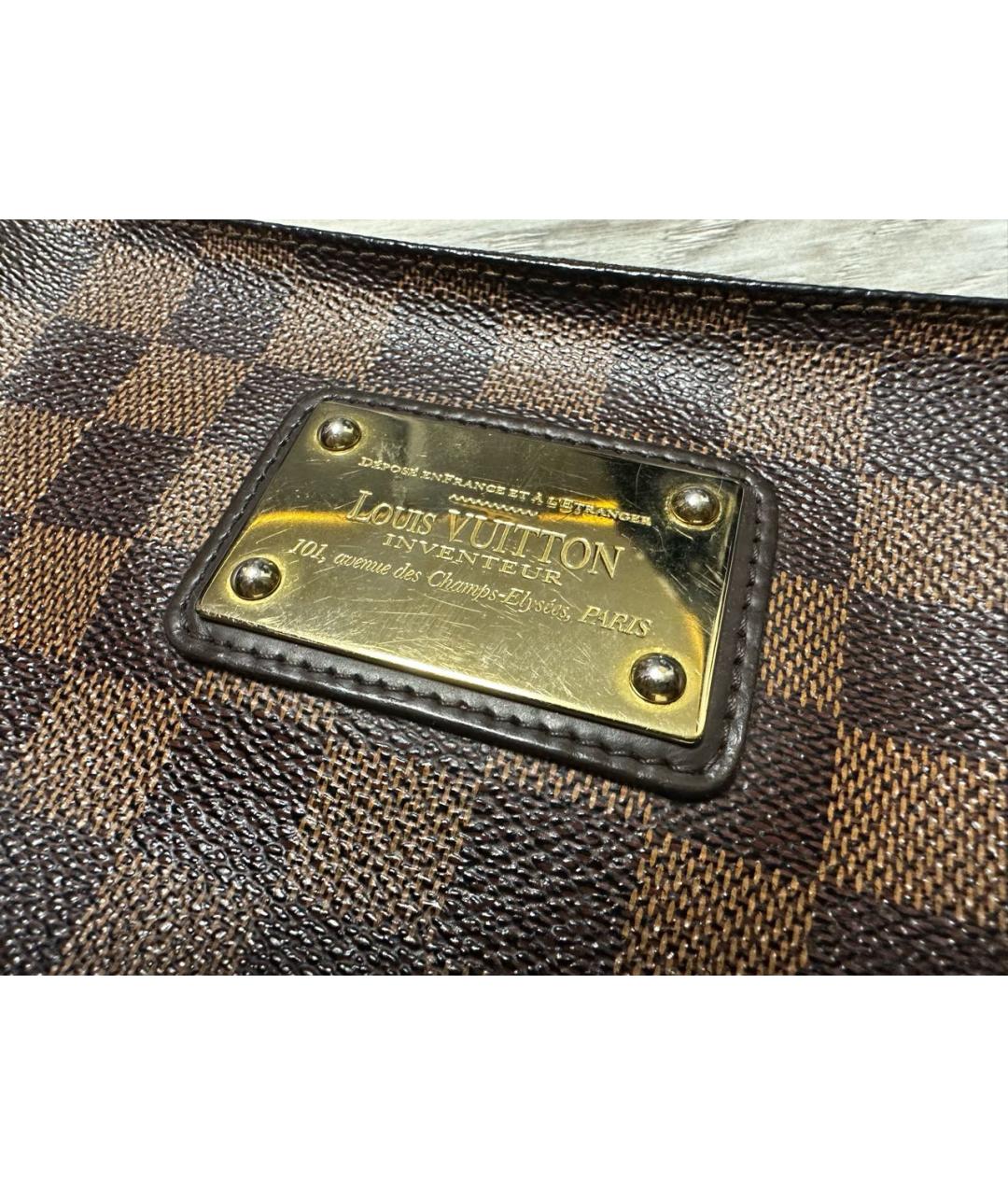 LOUIS VUITTON Коричневая сумка через плечо, фото 2