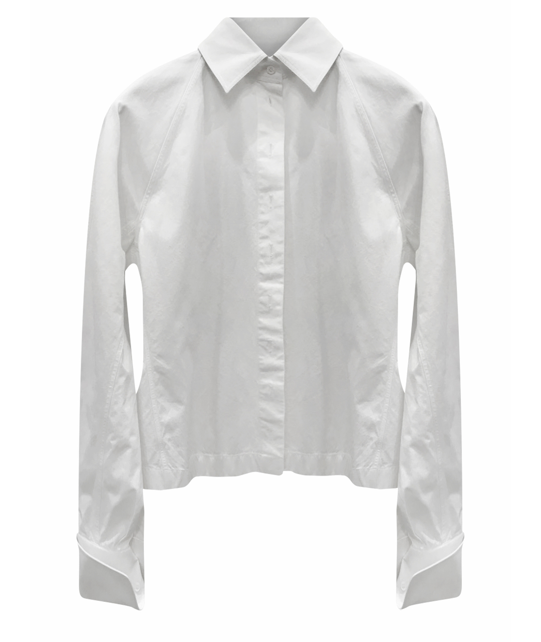 ALAIA Белая хлопковая рубашка, фото 1