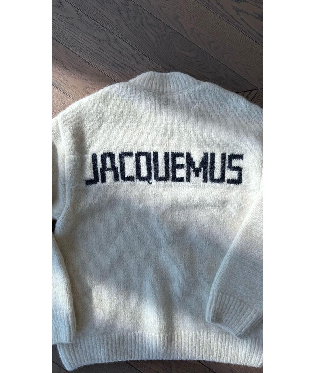 JACQUEMUS Белый джемпер / свитер, фото 7