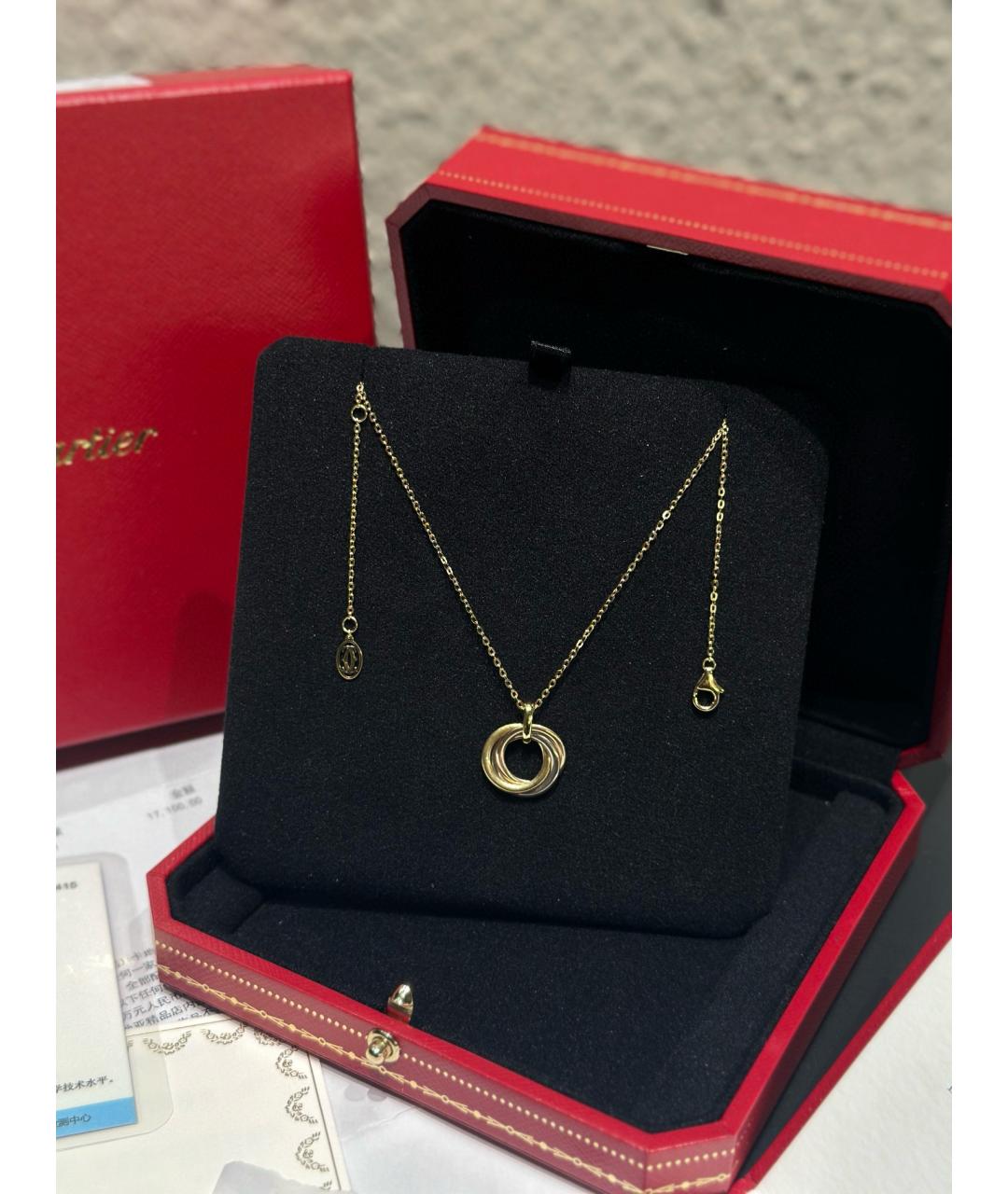 CARTIER Мульти подвеска из желтого золота, фото 5