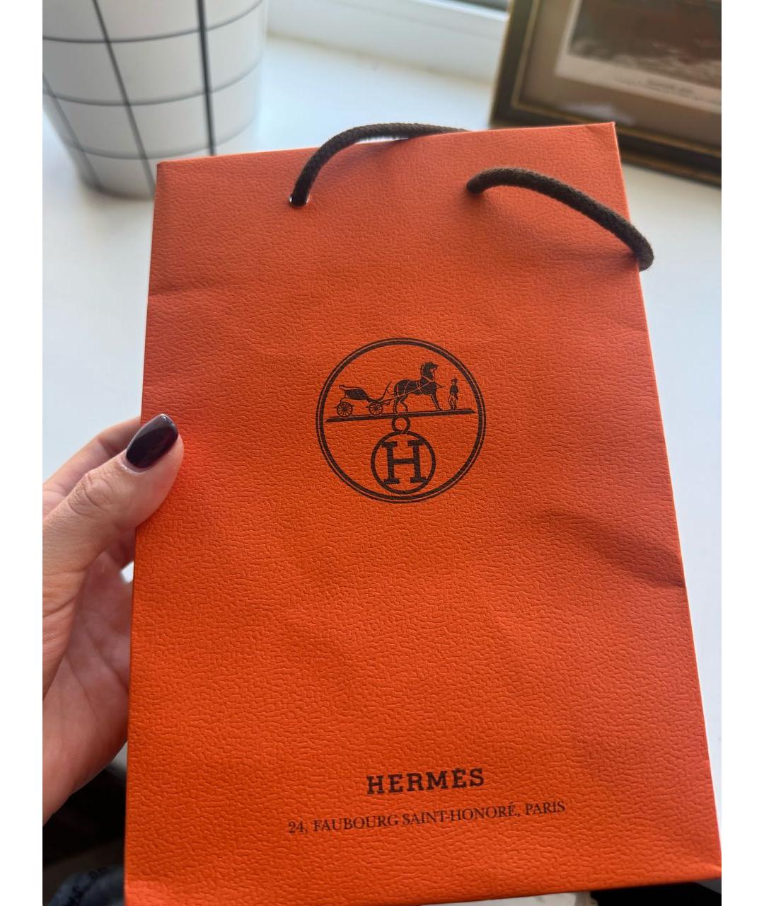 HERMES Фуксия серебряная подвеска, фото 7