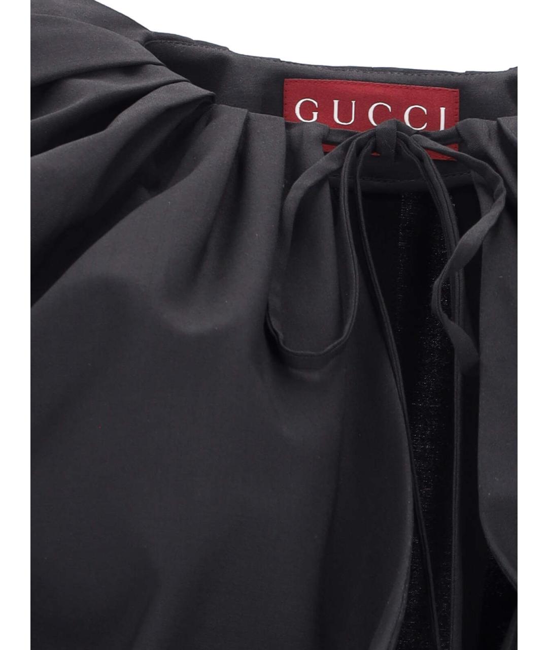 GUCCI Черный шерстяной комбинезон, фото 4