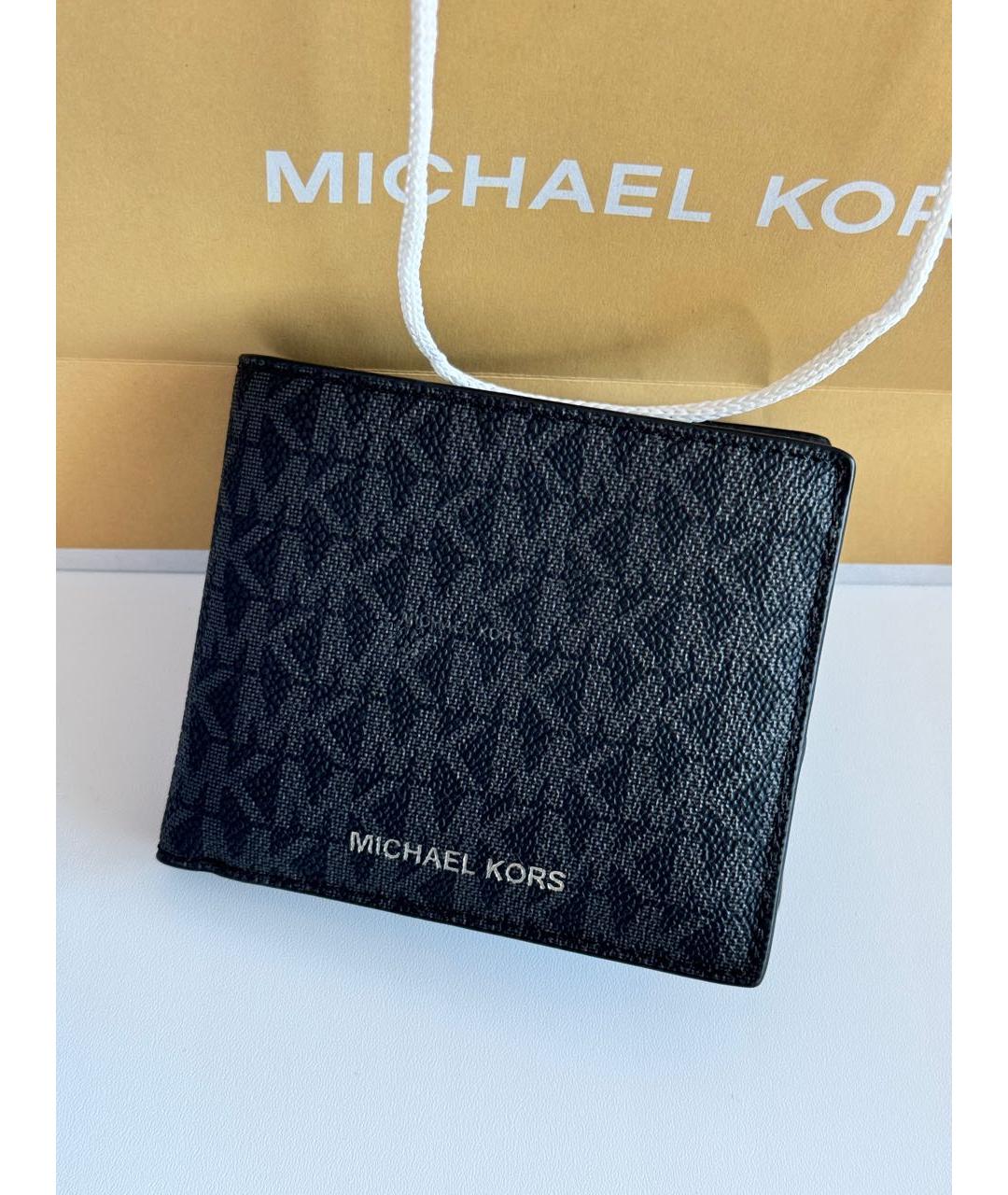 MICHAEL KORS Черный кошелек, фото 5