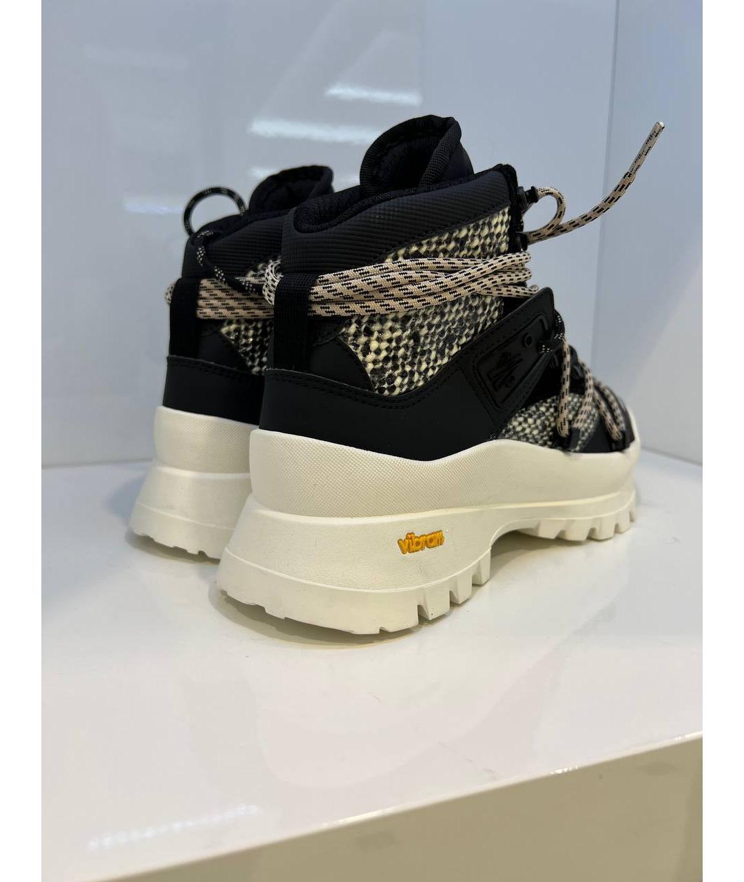 MONCLER Черные ботинки, фото 3