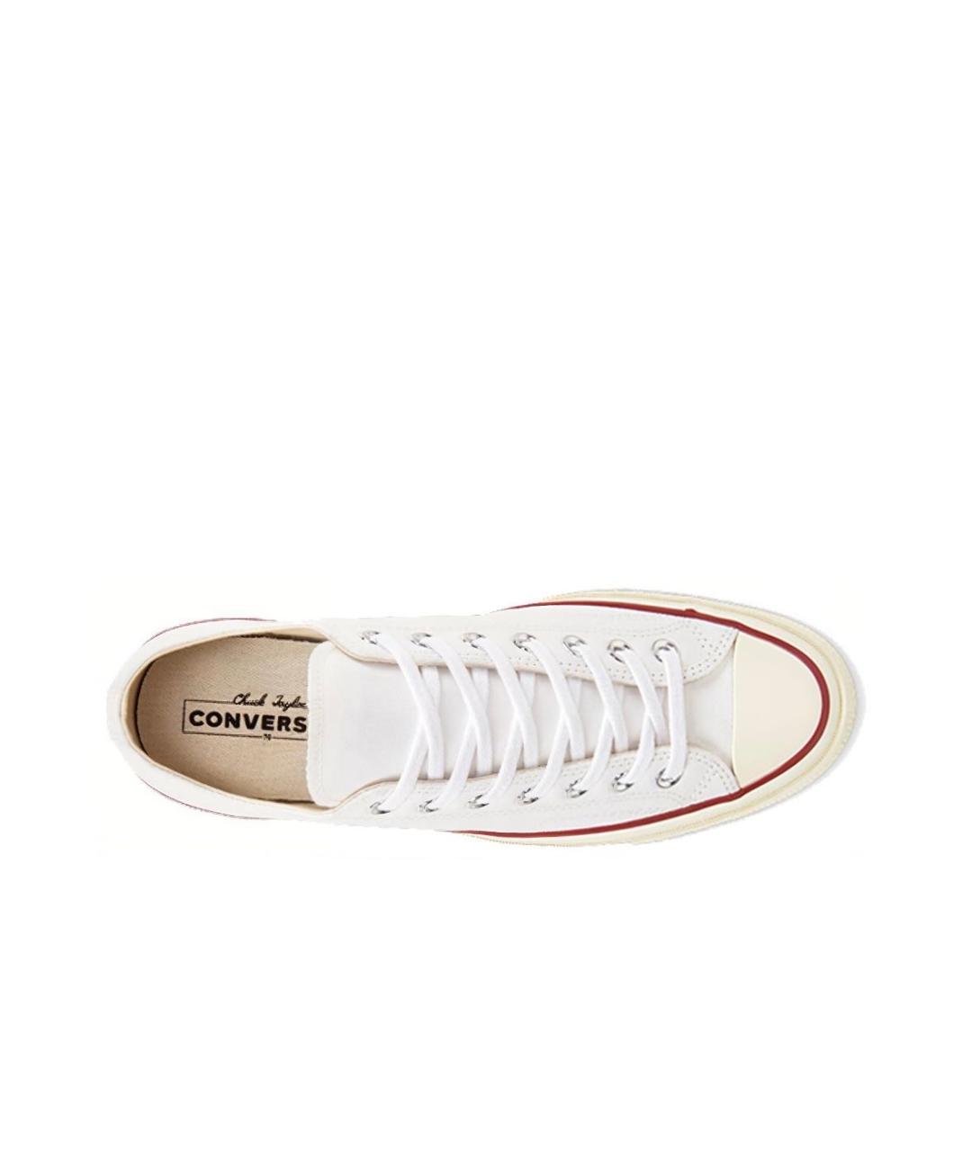 CONVERSE Белые текстильные кеды, фото 3