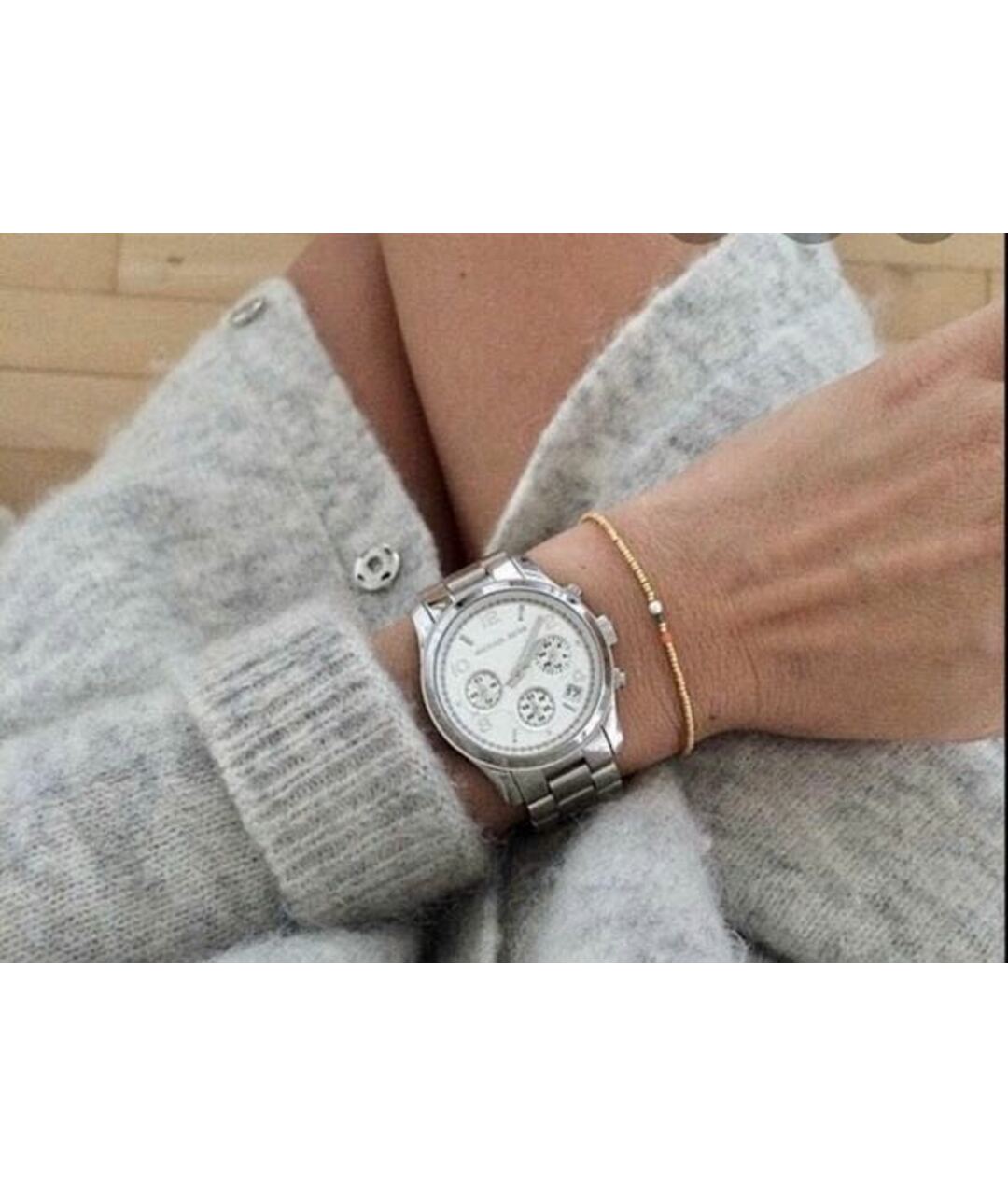 MICHAEL KORS Серебряные стальные часы, фото 7