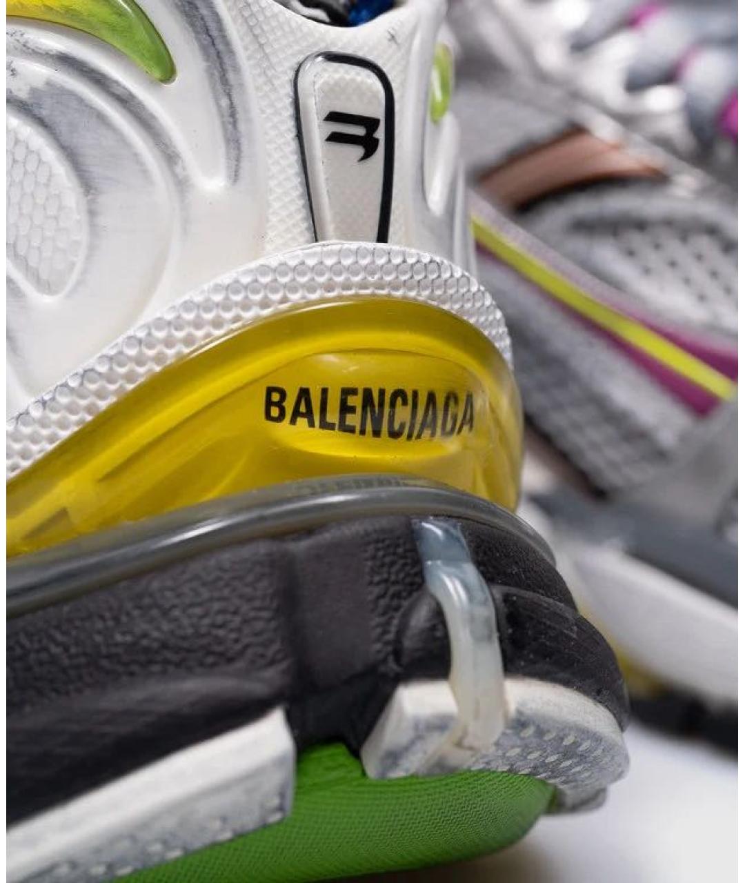 BALENCIAGA Мульти текстильные кроссовки, фото 5