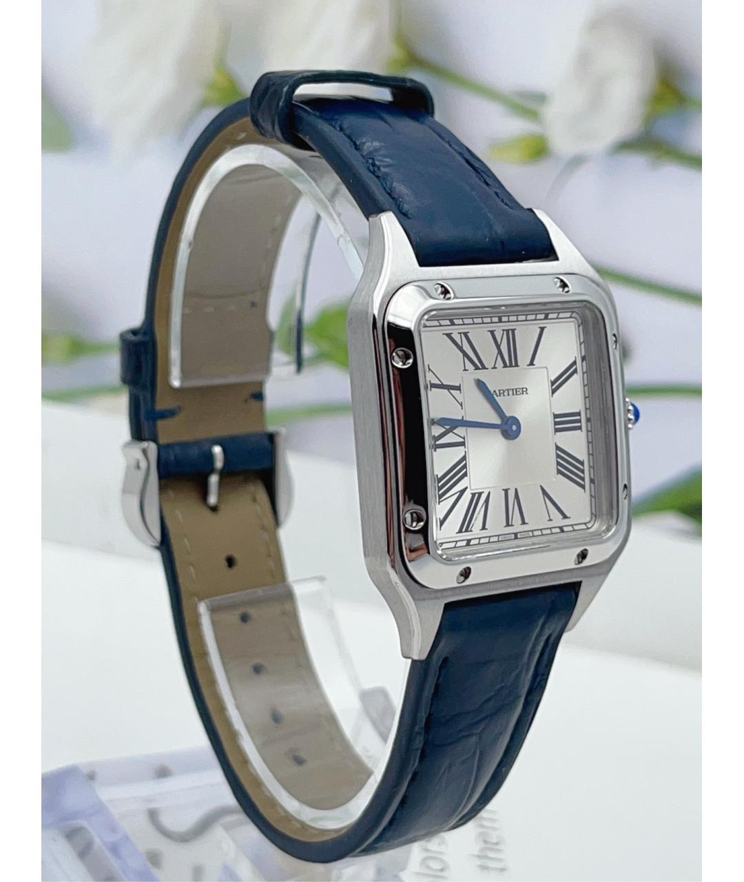 CARTIER Темно-синие часы, фото 3
