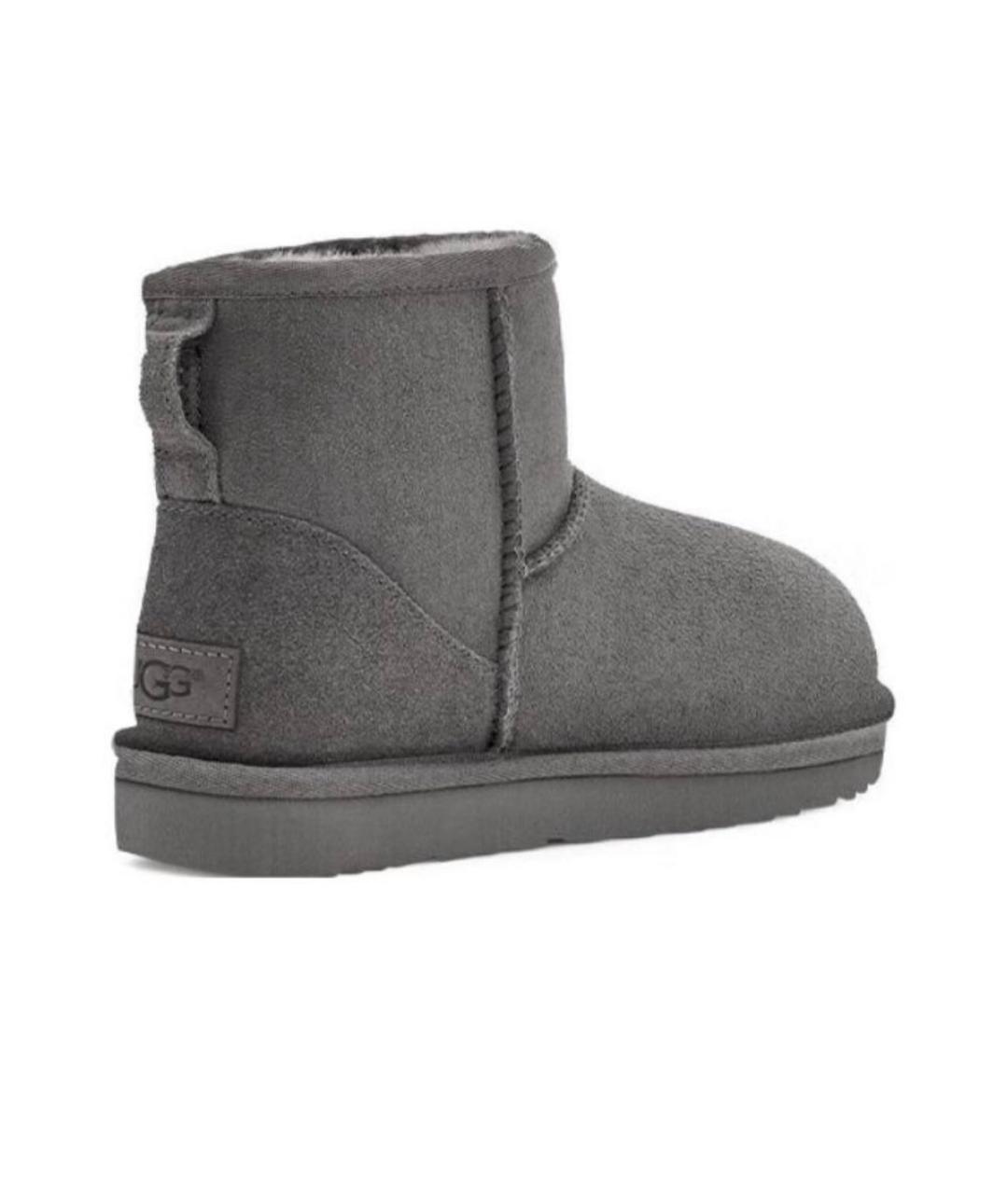 UGG AUSTRALIA Антрацитовые ботинки, фото 4