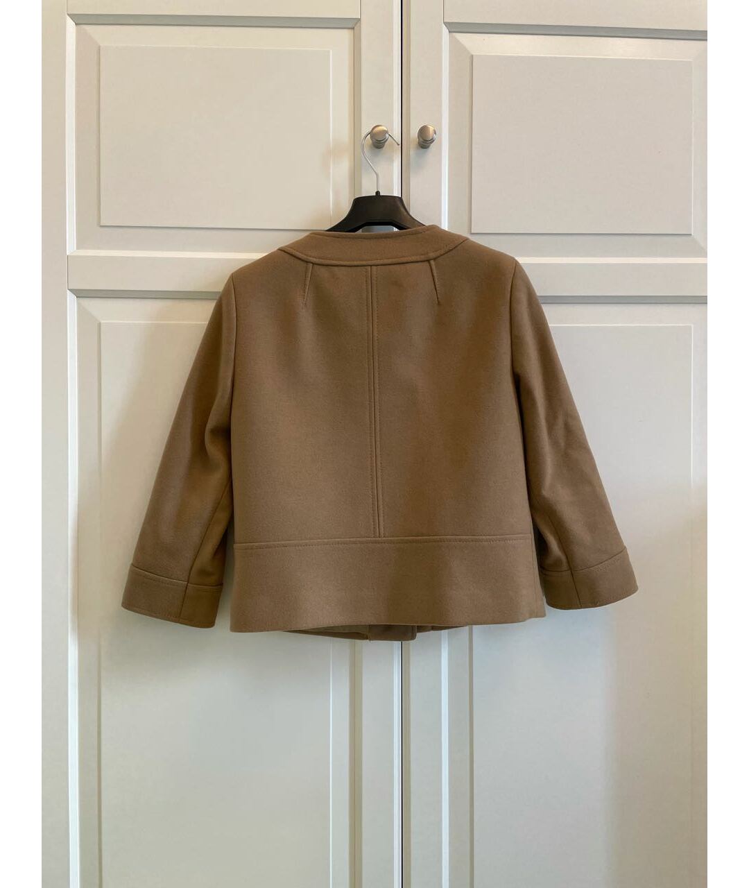 MICHAEL KORS Коричневый шерстяной жакет/пиджак, фото 2