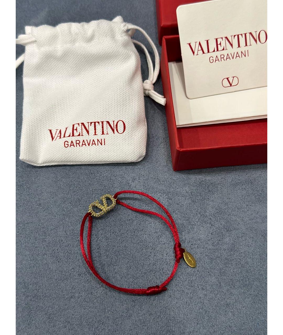 VALENTINO Красный браслет, фото 2