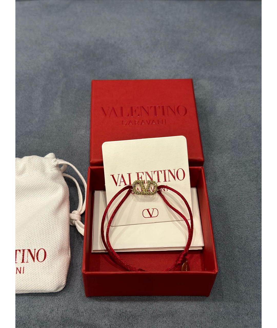 VALENTINO Красный браслет, фото 3