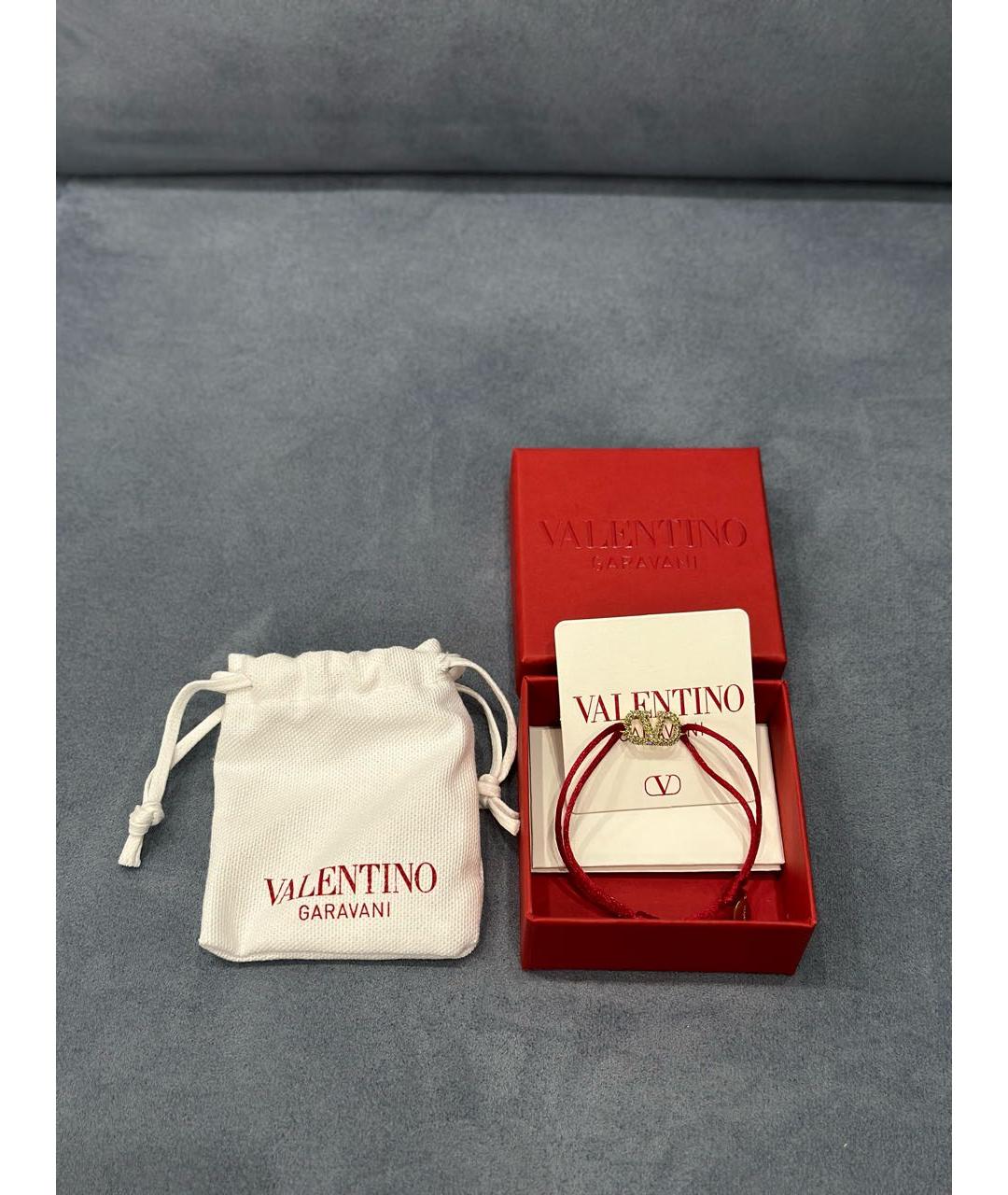 VALENTINO Красный браслет, фото 4