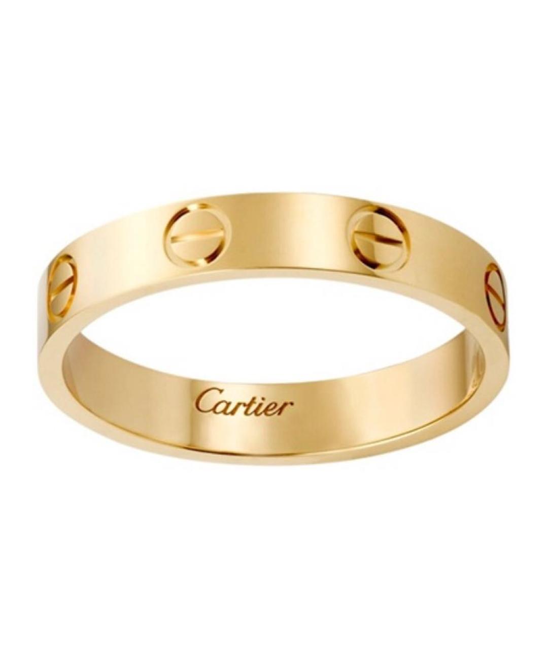 CARTIER Золотое кольцо из желтого золота, фото 1