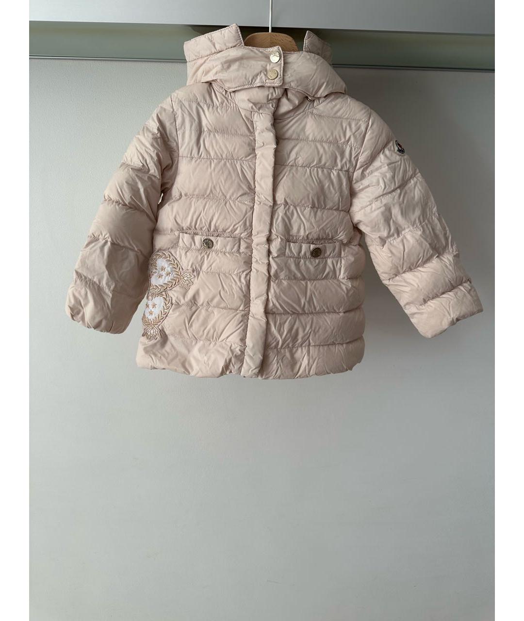 MONCLER Розовый комбинезон, фото 4