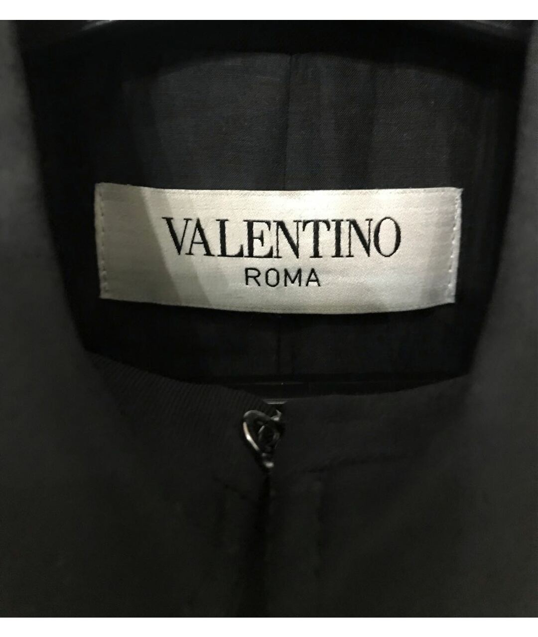 VALENTINO Черное шерстяное пальто, фото 3