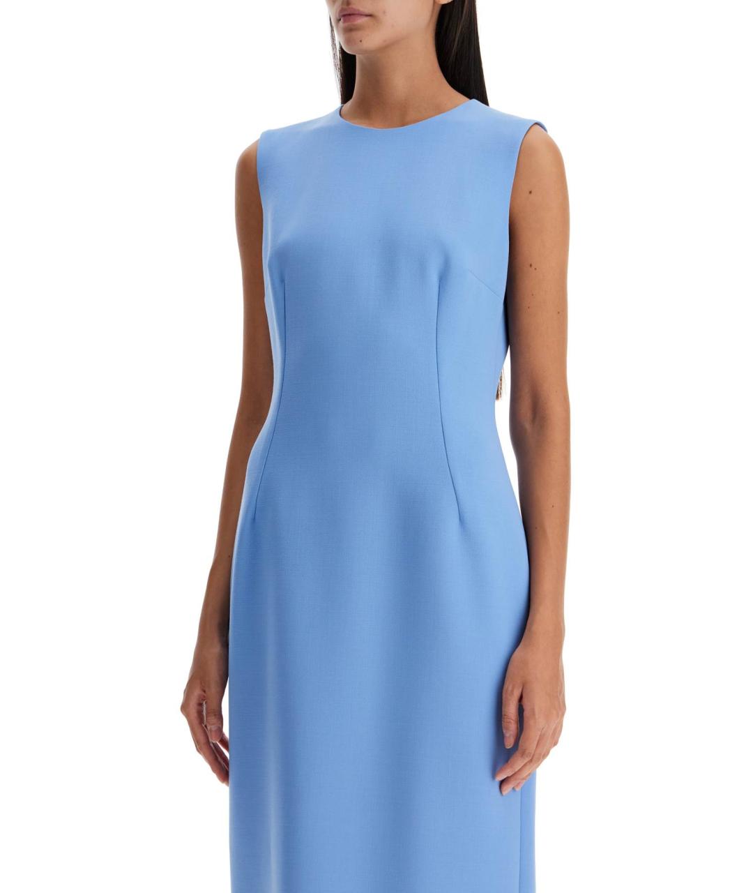 Calvin klein baby blue dress hotsell