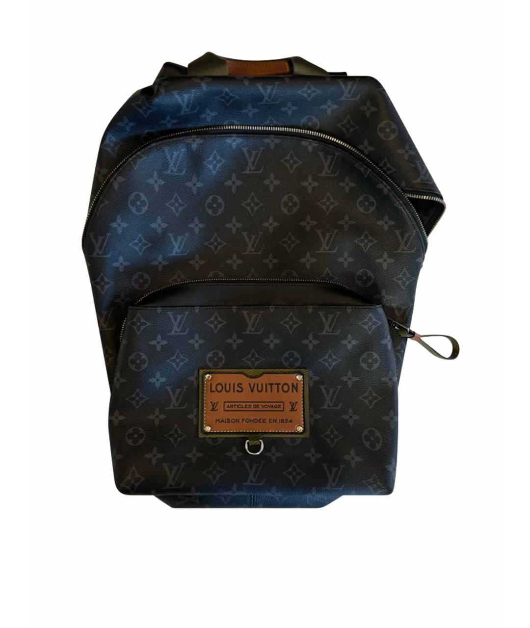 LOUIS VUITTON Черный рюкзак, фото 1