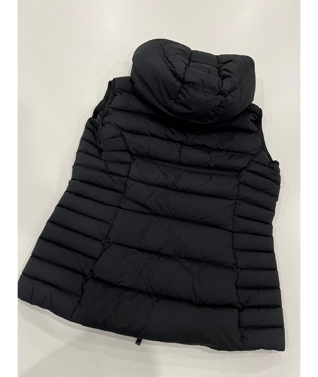 MONCLER Черный жилет, фото 2