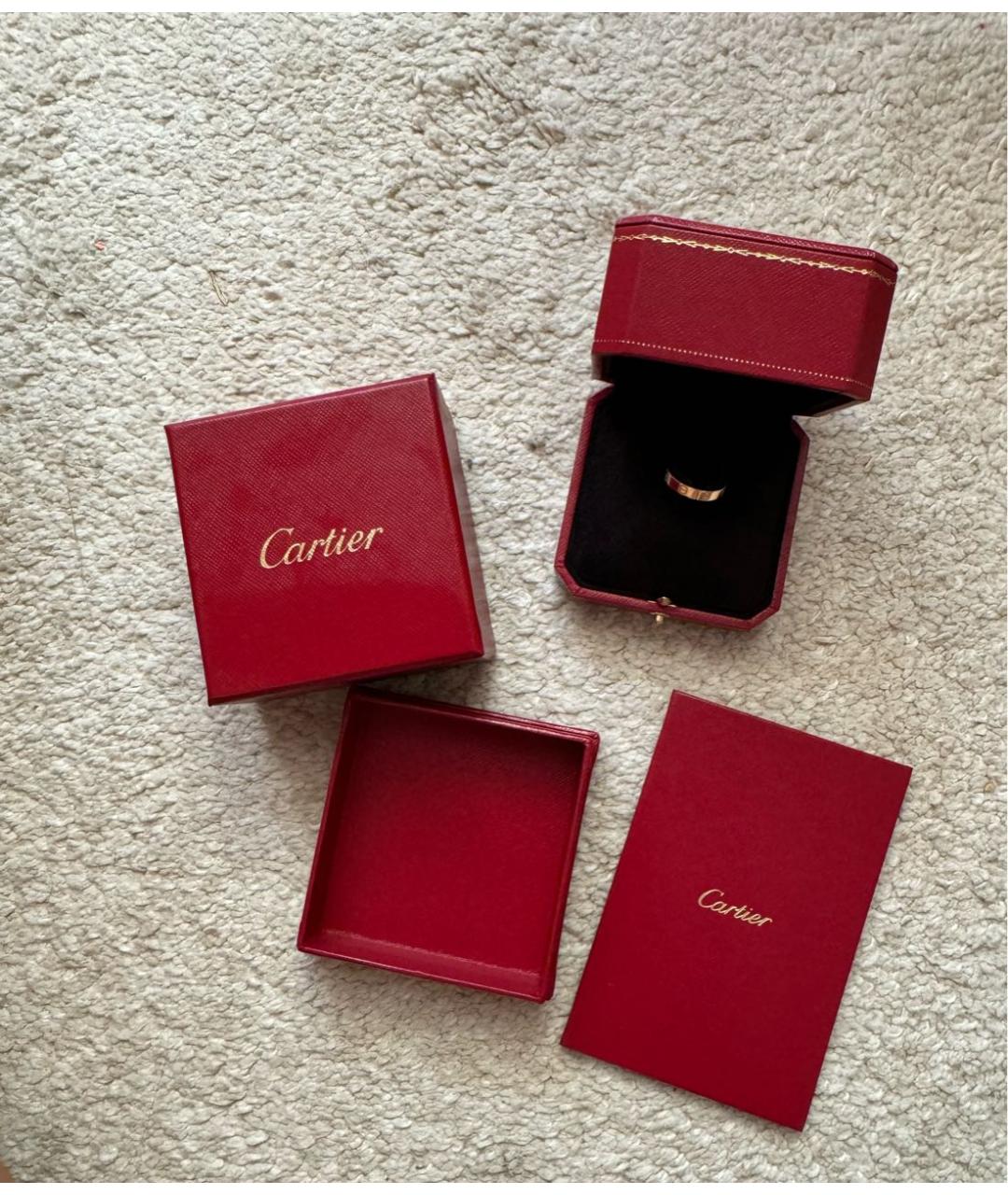 CARTIER Золотое кольцо из желтого золота, фото 2